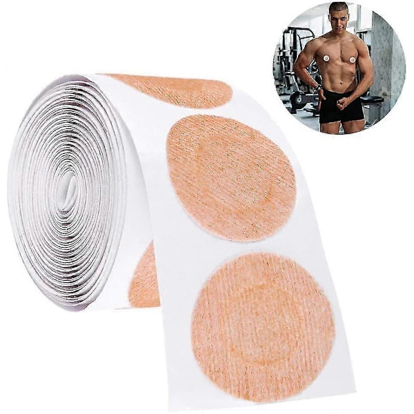 Bröstvårtsskydd för män, Bröstbindare Alternativ för Gynekomasti, Dölj Mankvinnobröst, 50-pack