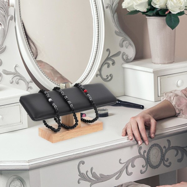 Armbånds Holder Armbåndsstativ Armbånds Display Stativ Tre Lær Ur Stativ