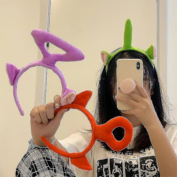 Søde Teletubbies Anime Pandebånd Fest Børne Pandebånd, 4 Styk, Billede Farve