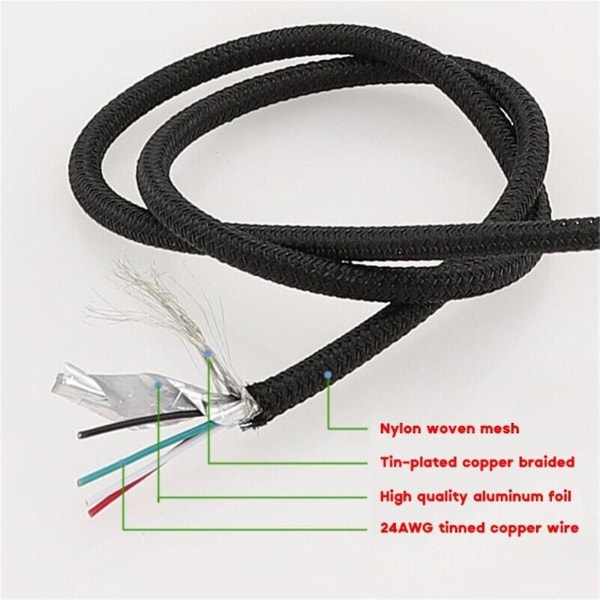 Moderkort USB 2.0 9-bens Header 1 til 2 Udvidelseshub Splitter Adapter Konverter