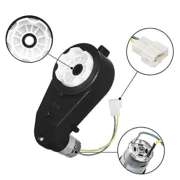 1 kpl Lasten ajoneuvon vaihteisto 550 12V moottori 40000RPM sähkömoottori vaihteistolla korkea nopeus RS550