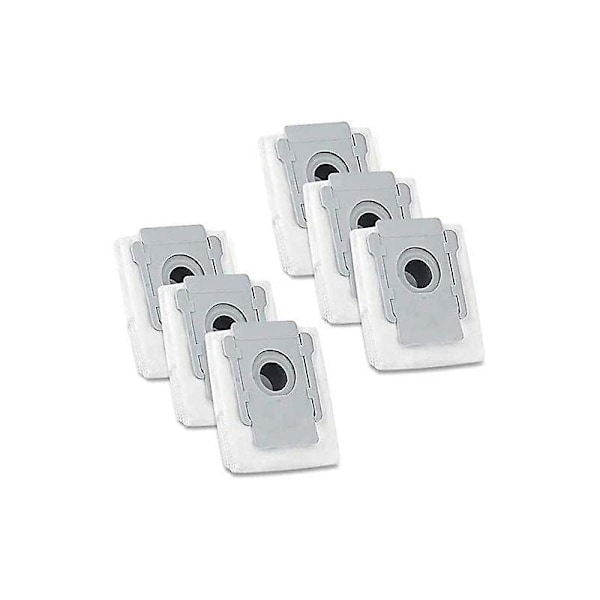 6 Pakke Støvsugerposer for iRobot Roomba i7 i7+ e5 e6 e7 Erstatning Robot Støvsuger Støvposer Støvposer for iRobot Roomba i7 i7+/Plus