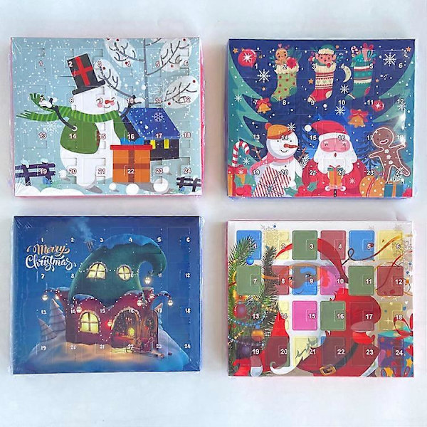 Jule DIY Smykkefremstillingskit til Piger - 24 Dages Adventskalender med 22 Charms og 2 Armbånd