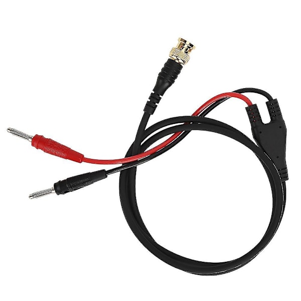 P1067 120cm Testledningskabel med BNC-kontakt till 4mm stapelbar bananplugg