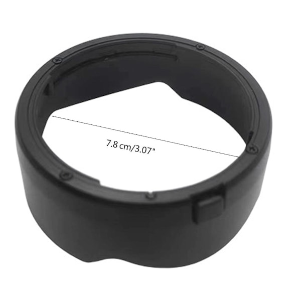 EW-65C Objektivsolfångare för RF16mm F2.8 STM Kameralins Observera tydligt kit