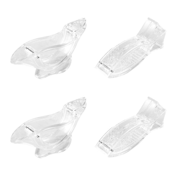 4 stk Akryl Citronpresser Manuel Transparent Lille Frugtpresser Transparent Akryl Form