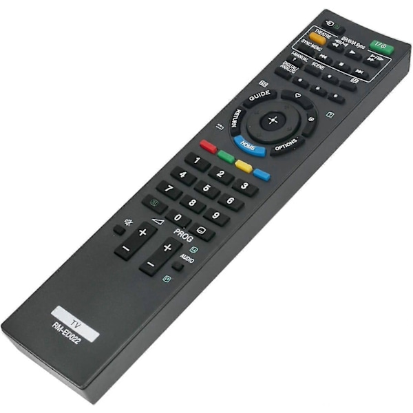 Fjärrkontroll RM-ED022 Ersatt för Sony LCD Bravia TV RMED022 KDL-22BX200 KDL-22BX200/W KDL-22EX302 KDL-26EX302 KDL-32BX300 KDL-32BX300U2 KDL-32BX301