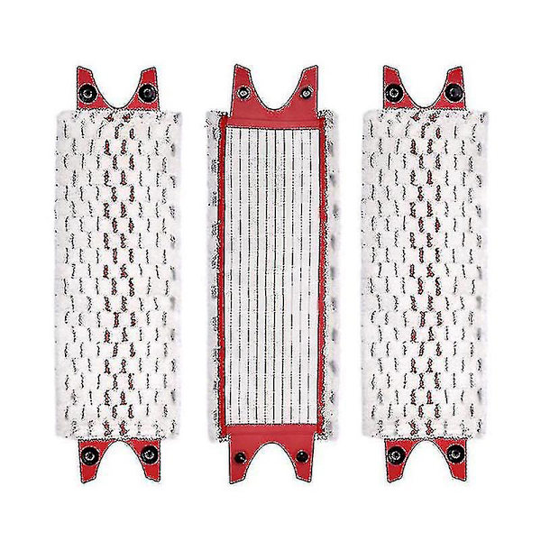 3-pack Ersättningsset för Vileda Ultramax Mopp - Spraymopphuvud & Platta Mopptrasor