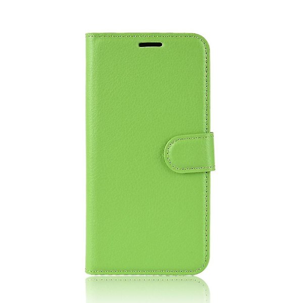 Litchi-tekstur lommebok i lær for ZTE Blade A3 (2020)