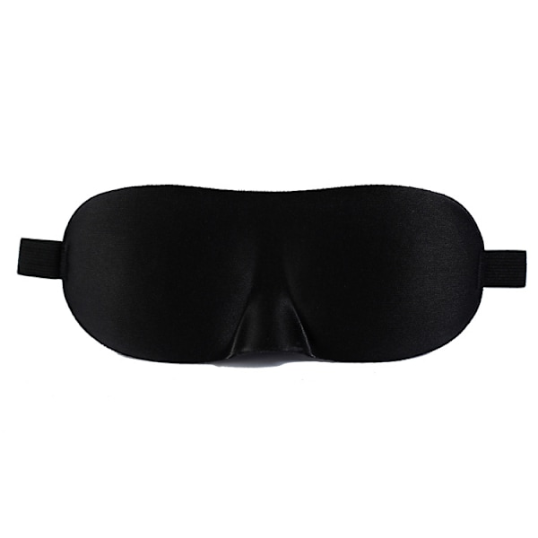 3-pack - 3D Sovmask / ögonmask / ögonbindel - Svart Svart