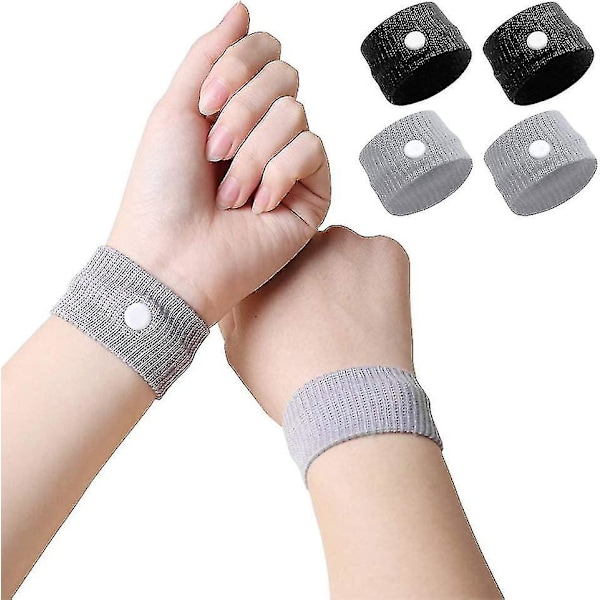 2 Par Sjukdomsband, Reisekvalme-Armbånd, Kvalme-Armbånd