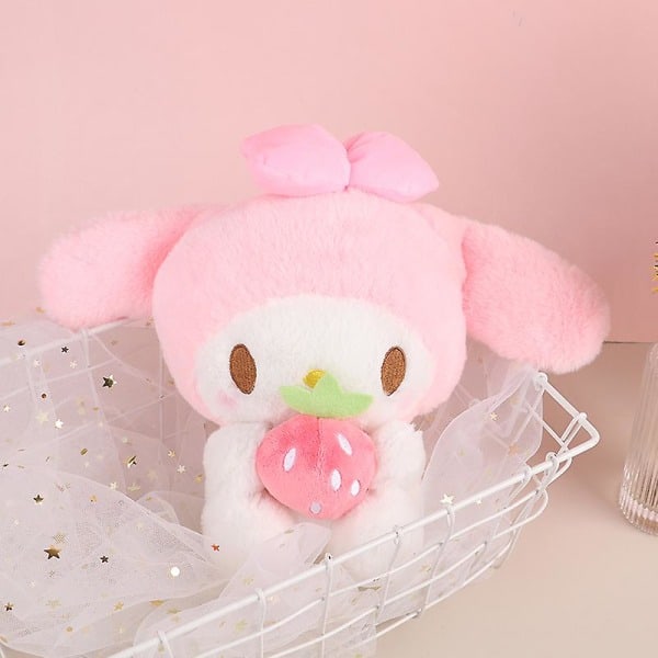 Plush-nuket Kuromi My Melody Mansikka-sarja Pehmolelu Pehmolelu Melody