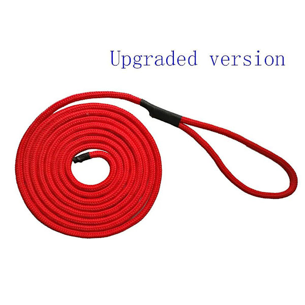 15ft Nylon Dobbelt Flettet Dokline Fortøjningsreb Dobbelt Flettet Dokline Halyard Line Til Sejl både Sejlads Rigging Flag Flying