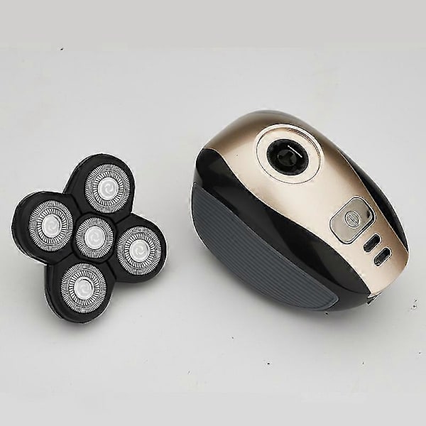 Skull Shaver Carver 5 -pään vaihtoterä - sopii Pitbull-, Butterfly Kiss- ja Palm-sähköpartaveitsiin -T