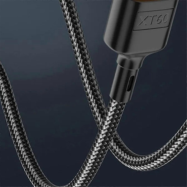 USB-C Type-C til XT60 Opladningskabel PD 100W 20V/5A Opladningskabel til Tool-Kitrc M7 M6 M6D M8S Oplader, Solpanel.