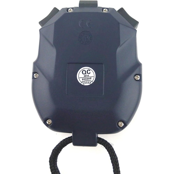 Professionell digital sporttimer, 2 rader 10 minne, nedräkning, larm, batteri + sladd, Pc2810