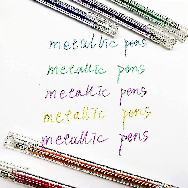 Ed Glitter Pen, Tusjer for voksne, Glittertusjer for barn, Ed Glitter Pen (18 stk)