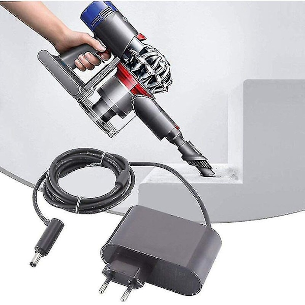 Lader for Dyson V6 V7 V8 støvsugeradapter 0,8a hurtiglader (hy)