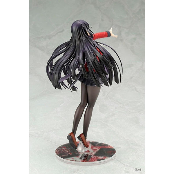 Animefigur Jabami Yumeko Actionfigur Uniform Figurine Samling Modelldocka Present Samling Ornament Actiondocka PVC Modellleksak