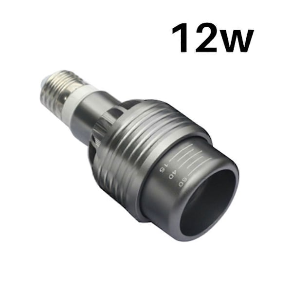 E27 Zoom Spotlight Justerbar CobDæmpbar P20 LED Downlight 12w Spisestue/Stue Bar Cafe LED Spot Lys Grå