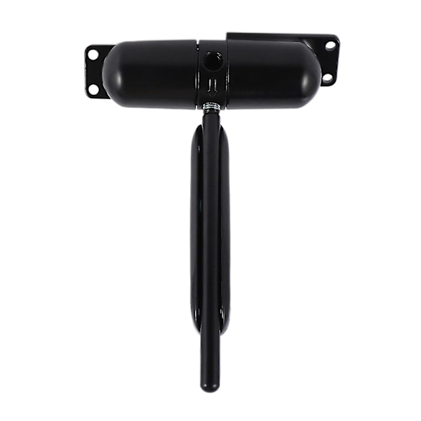 2 Set 20-70 kg Svart Justerbar Ytmonterad Fjäderdörrstängare Automatisk Dörrstängare Brandklassad