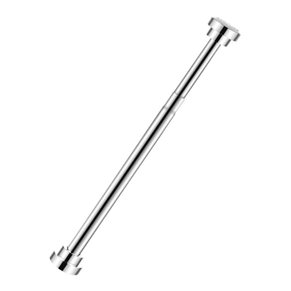 Justerbar Garderobestang i Rustfrit Stål til Badeværelse, Soveværelse, Garderobe - 22 Rør, 40-55 cm