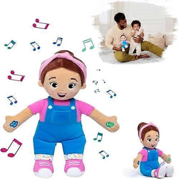 Miss Rachel Singing Plushies Doll with Sound, 30CM