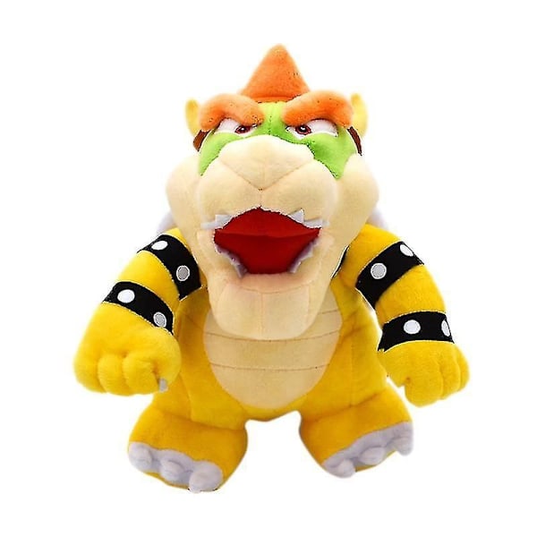 10\" Super Bowser Stående Kung Bowser Mjukt Fylld Djur Plyschdocka Figur Leksak 10\" Gul Bowser (ca. 240g)