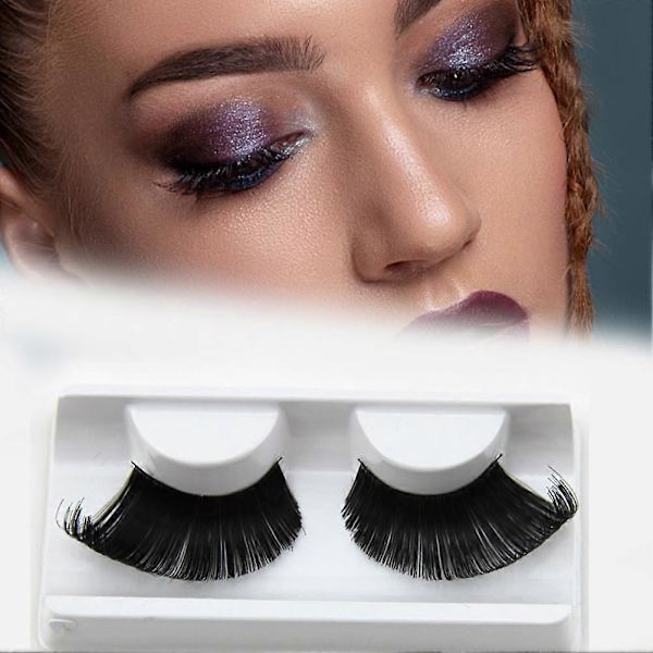 Falska ögonfransar Dramatiska Överdrivna Scenframträdande Drag Lash Fake