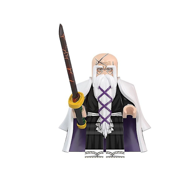 8 stk./sæt Bleach Minifigur Model Byggeklodser Figur Legetøj Dekoration Børnefødselsdagsgave