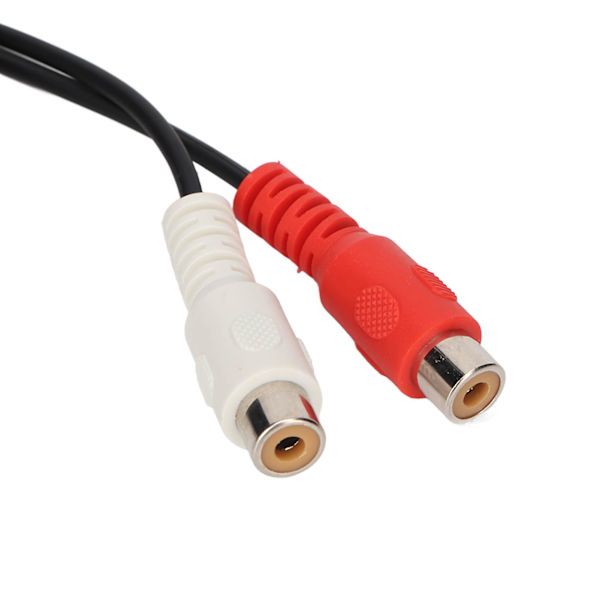 DIN 5-pin hann til 2 RCA hunn kabel Profesjonell RCA adapterkabel for gammelt lydutstyr 1,5m