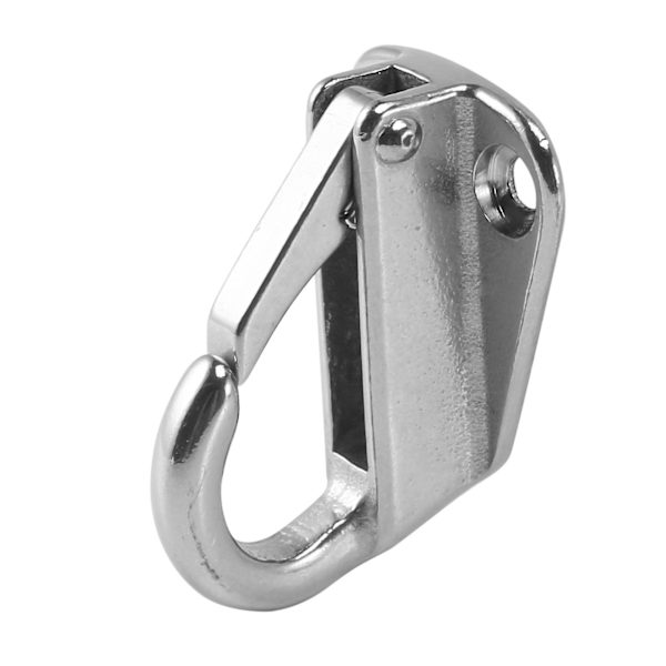 Marine Bådskroge Rustfrit Stål Fjeder Snap Type Fending Hook Hanger 1 Stk