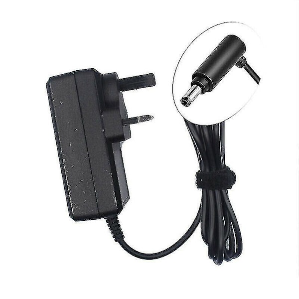 Strømsugende støvsugerlader - Batterilader (1 stk, Svart)