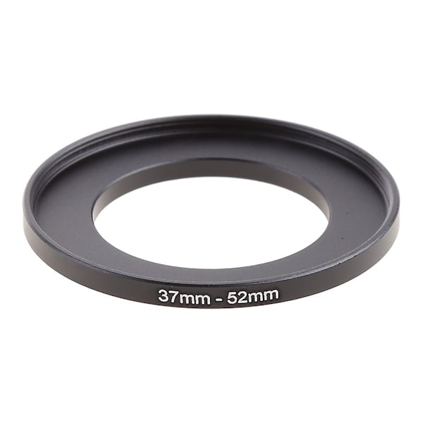 Linssin sovitinfiltteri 37 mm - 52 mm, filtterin digitaalinen sovitusrengas, metallinen rengas