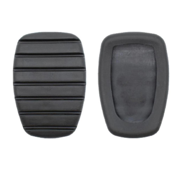 2 stk Bil Clutch Brems Gummi Pedal Pad Erstatningsdeksel Passer for Trafic Twingo Kangoo Espace Sc