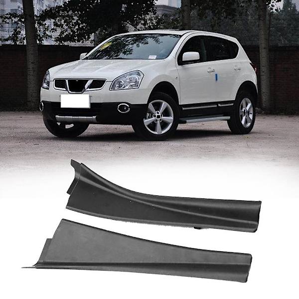 Bilsidans vindrutetorkarsidans trimkåpa vattenavledare kåpaplatta vänster höger passar för Nissan Qashqai J10 2008-2015