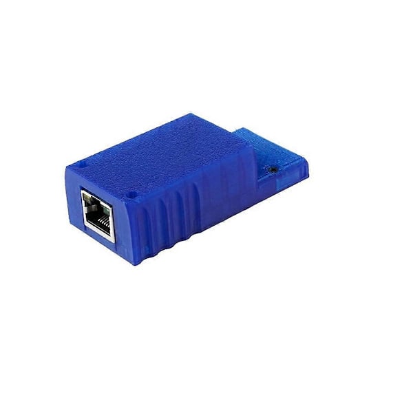 ETH2GC Bredbandsadapter Emulator Ethernetmodul Online och LAN Multiplayer för Spelkonsoler Svart