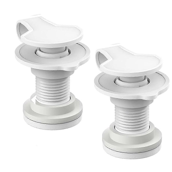 2-pack Kylbox Avtappningsplugg Ersättning för Coleman Kylboxar, Skaftlängd Kylbox Avtappningsplugg