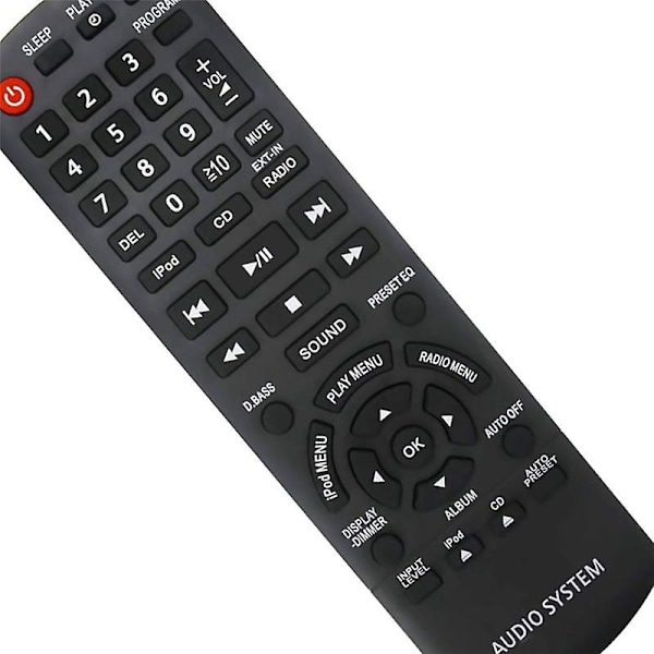 N2QAYB000641 Fjärrkontroll Ersättning för Kompakt Stereo System SC-HC35 SCHC35 SC-HC35DB SCHC35DB