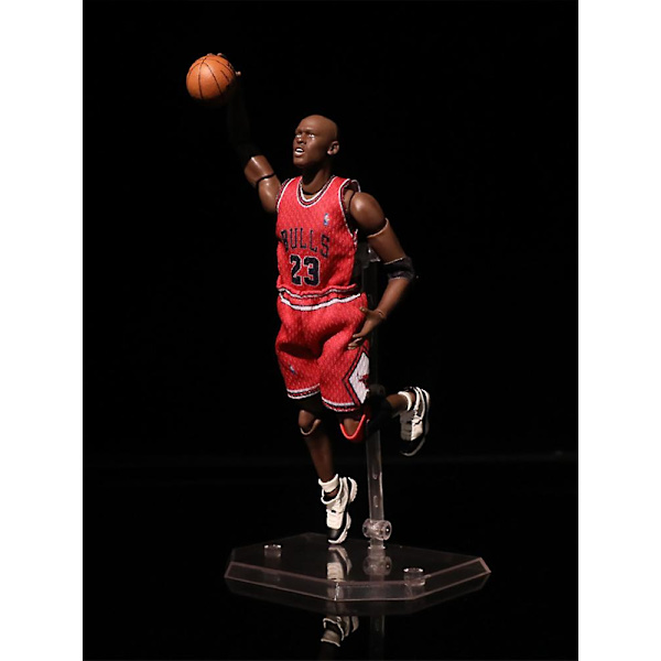 Nbas Superstjerne Michael Jordans 1/12 Skala Actionfigur Nr. 23 Mj Modeller Samleobjekter