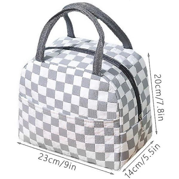 Lunchväska Tote Bag, Vattentät Termisk Läcksäker Lunchorganisatör för Män Flickor Barn Utomhus Picknick Arbete