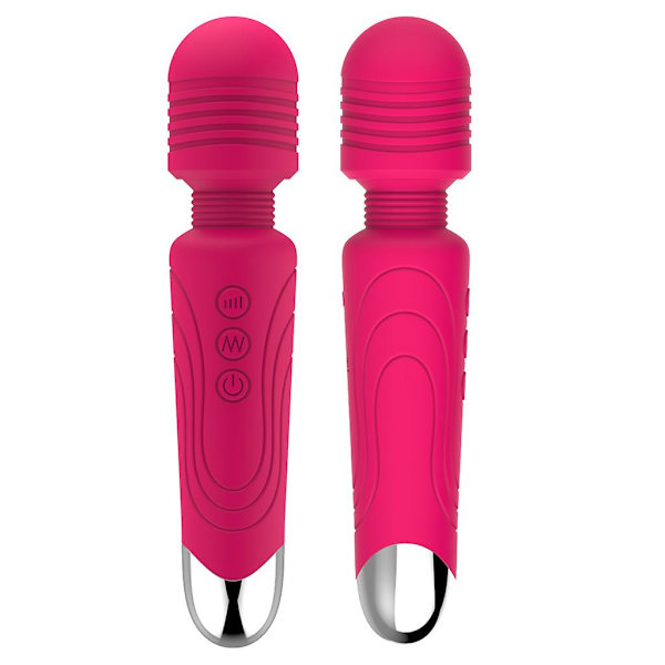 Massagepind med 8 Vibrationstilstande & 20 Vibrationsintensiteter Bærbar Håndholdt Massager Lindrer Dine Spændte Smertende Muskler