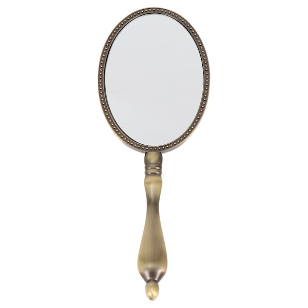 Rejsemakeup Spejl Bærbar Håndspejl Antik Håndspejl Gammelt Håndspejl Vintage Håndspejl Lille Håndspejl