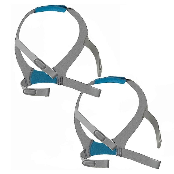 2 stk. Erstatningshodebandstropper for F30, Hodebandstropp for F30 CPAP-maske Justerbar passform Magisk tape-design