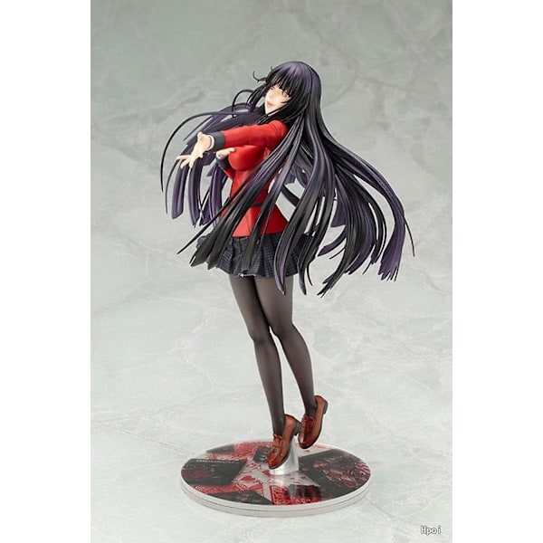 Animefigur Jabami Yumeko Actionfigur Uniform Figurine Samling Modelldocka Present Samling Ornament Actiondocka PVC Modellleksak