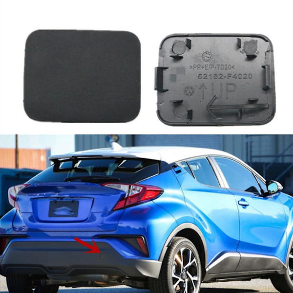 Bakre stötfångare Dragkrok Skyddskåpa För Toyota C-HR 2016-2021 Bakre Dragkrok Skydd