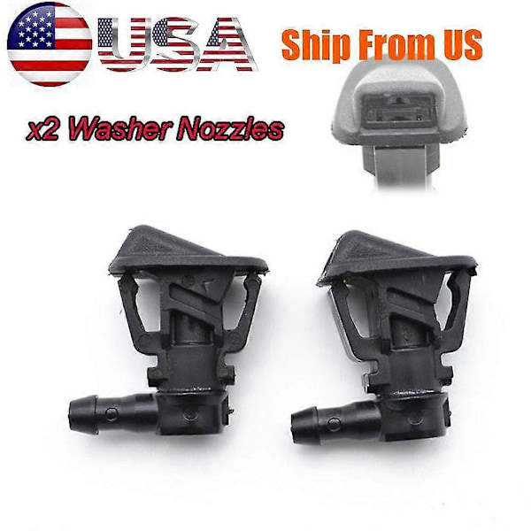 2 st vindrutetorkarmunstycken för Ford F250 F350 F450 F550 Super Duty 2011-2016