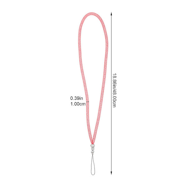 5 kpl Kristalli Kaulakorun Puhelinnauha Kristalli Mobiilipuhelimen Ripustusnauha