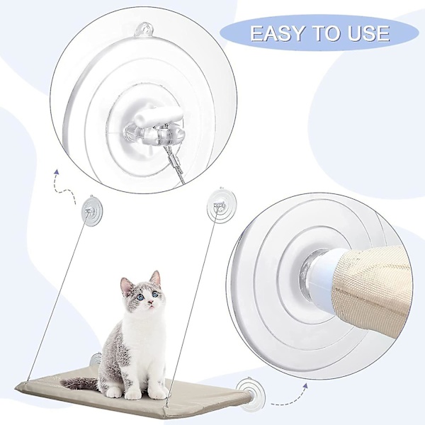 8 st sugproppar kattfönster abborre kattfönster hängmatta ersättning sugpropp för kattunge kattfönster abborre säng säte hängmatta husdjur tillbehör Ft