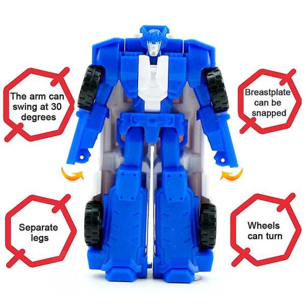 Power Rangers Hjältar, Actionfigur Chariot Deformationsrobotleksak för barn från 3 år